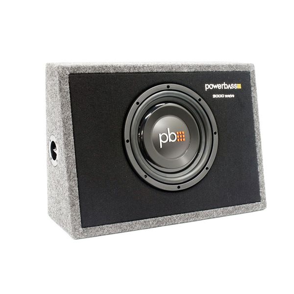 Powerbass 10 Inch Slimline Enclosure with Woofer Combo