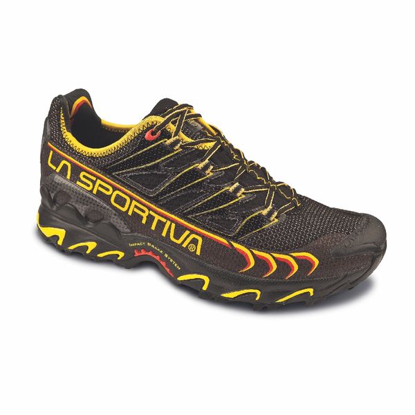 La Sportiva Ultra Raptor Trail Running Mens Shoes - Black Yellow