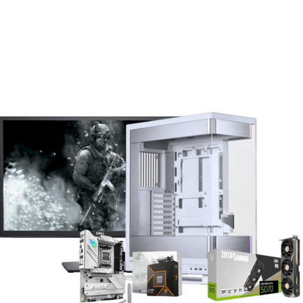 [Pre Built Bundle] Liquid Cooled RTX 5070 Ryzen 7 9700X - Project Veil