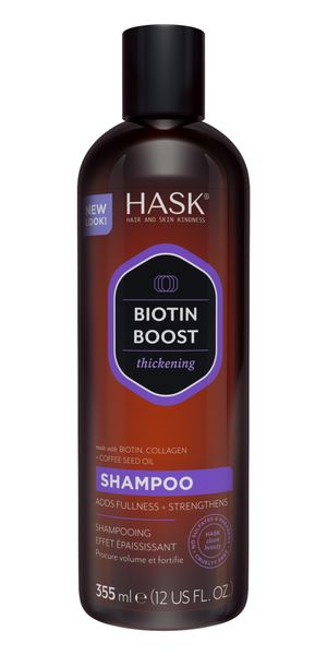 Hask Biotin Boost Thickening Shampoo for Thin Hair 355ml