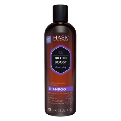 Hask Biotin Boost Thickening Shampoo for Thin Hair 355ml Image