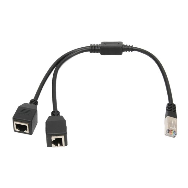 1-to-2 RJ45 Ethernet Splitter Cat5 Cable