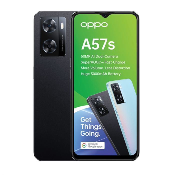 Oppo A57s 4G Dual Sim 128GB - Starry Black