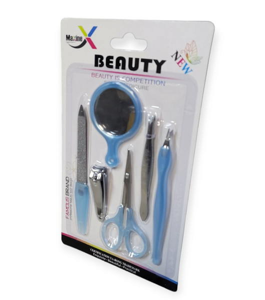 Maxine 6-Piece Nail Groom Kit 1831453 - Compact Beauty Care Set