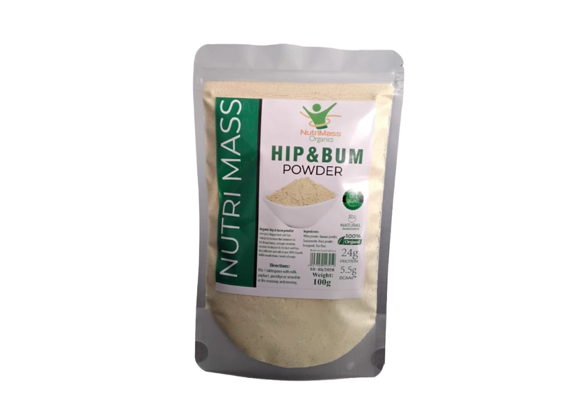 Nutri Mass Organic Hip And Bum Powder