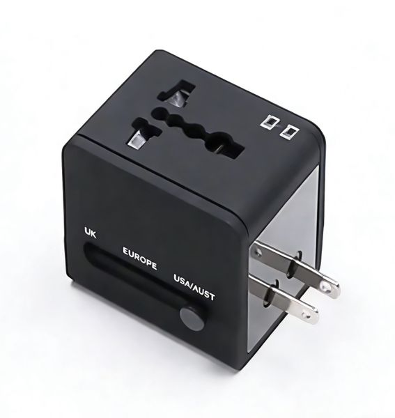 Multicountry travel adapterplug set, Universal adapterglobal compatibility