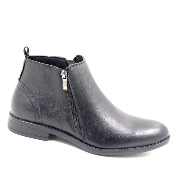 City Style Mens Ankle Zip Up Bootie