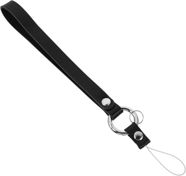 Leather Wrist Strap Keychain, Compatible With Smartphones And Cameras