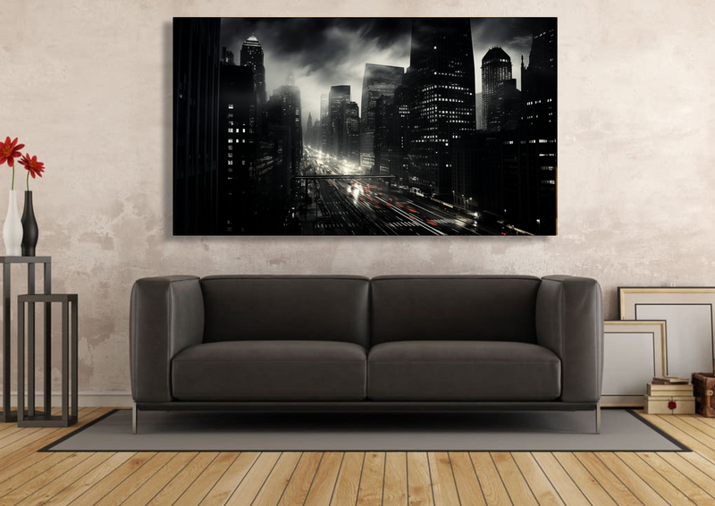 Canvas Wall Art - Urban Noir - HC1289