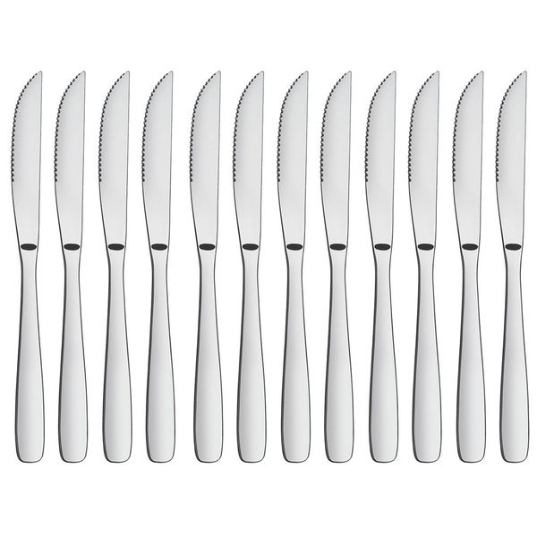 Tramontina 12 Piece Steak Knife Amazonas Range Stainless Steel Dishwasher Safe