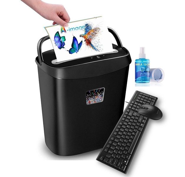 Paper Shredder ideal for Home/Office ( 8-Sheet Cross Cut )