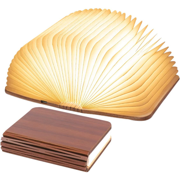 TEN-TECH Wooden Magnetic Creative Atmosphere Book LED Light