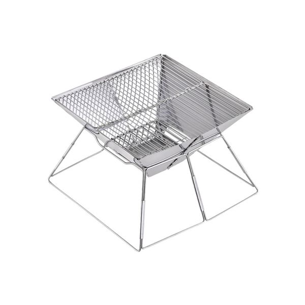 Portable Folding Stainless Steel Barbecue Grill