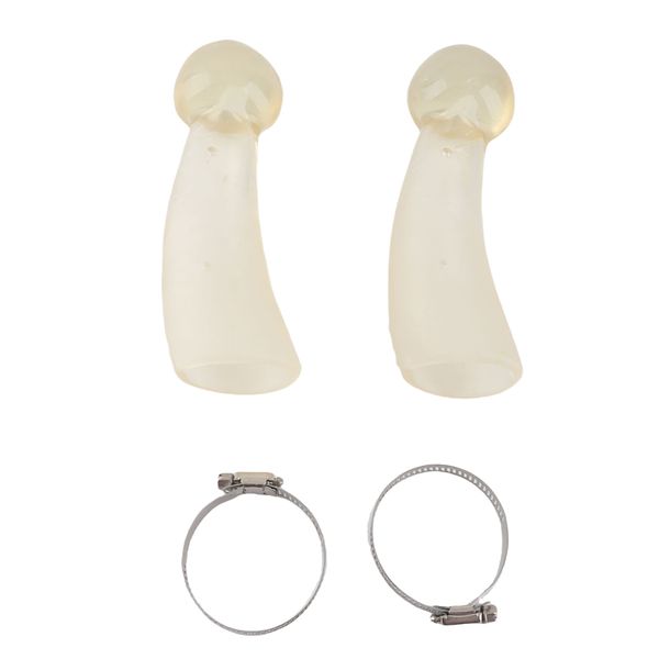 Silicone Calf Cattle Bull Cow Horn Anti-fight Protective Cover Protector Fa
