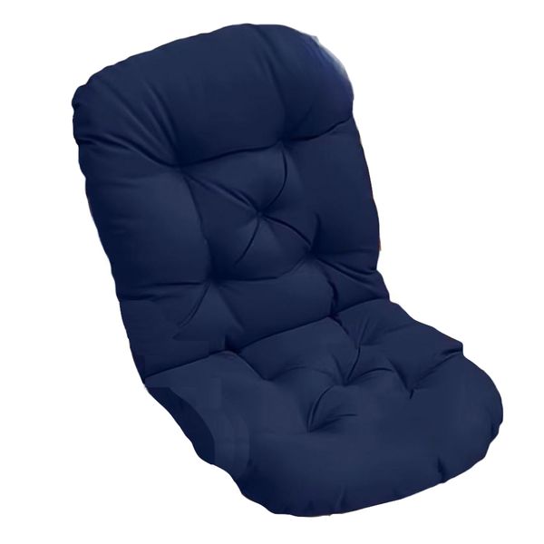 Decor Indoor/Outdoor Waterproof High Back Chair Cushion With Straps - 120cm