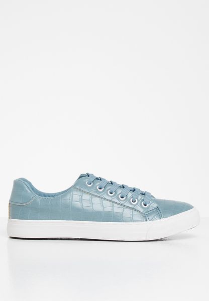 Women's Miss Black Baker 6 Sneaker - Blue