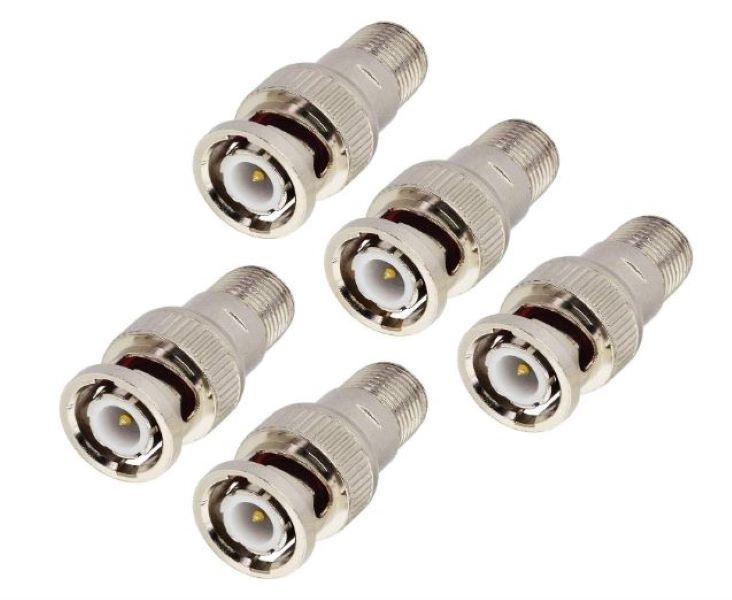 F-Connector Female to BNC Male Adaptor