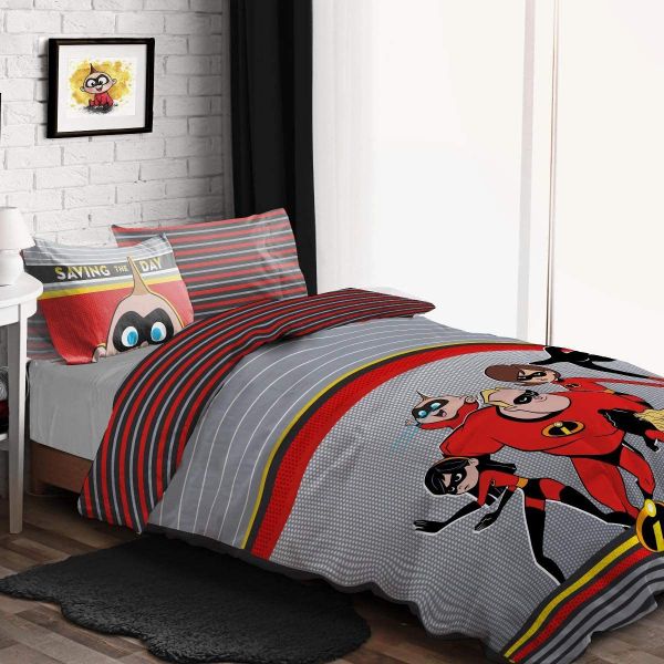 Incredibles Saving The Day Duvet Cover Set