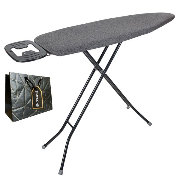 High Quality Large Ironing Board with Iron Rest &amp; Luxury Simpsons Bag