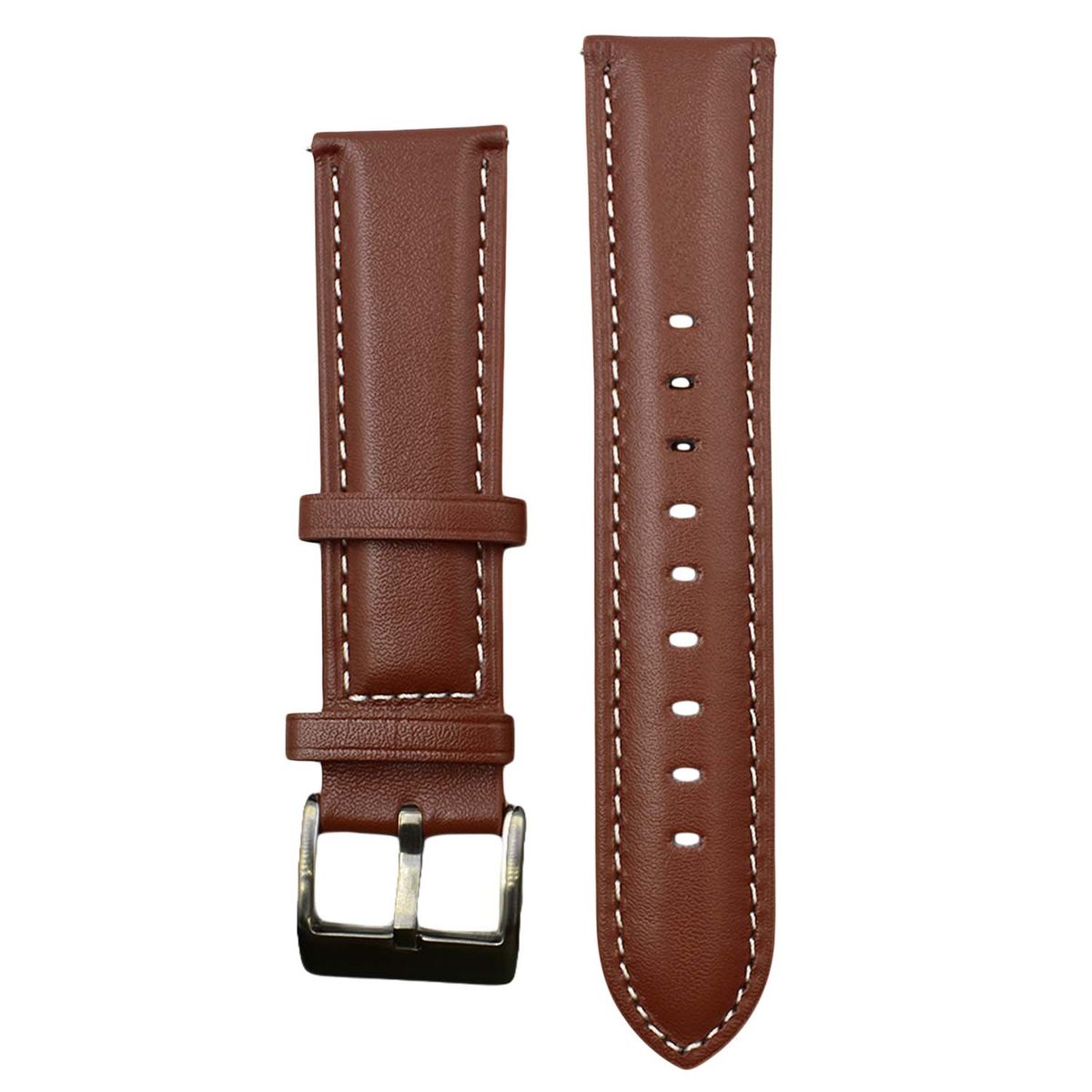 22mm PU Leather Replacement Strap For Samsung Watch3 (45mm)/Watch3 LTE ...