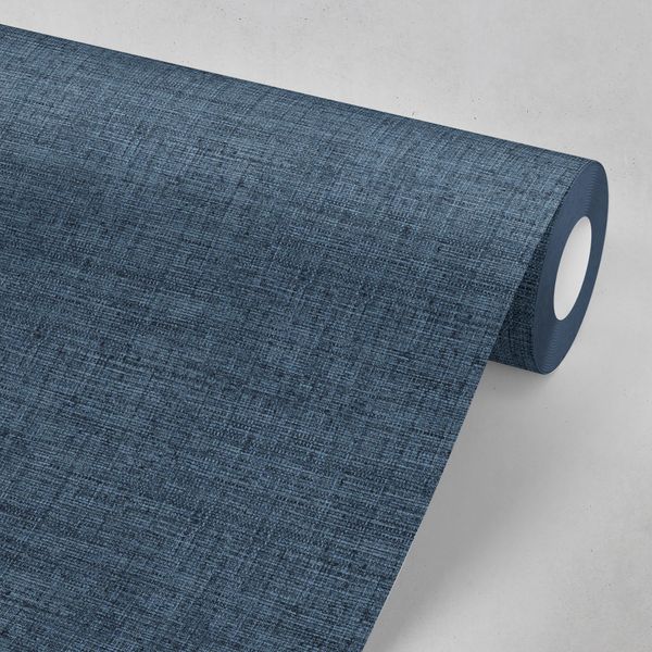 Robin Sprong Wallpaper Rolls, DIY Easy to Apply in Dark Blue
