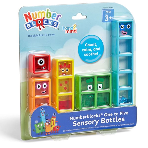 Hand2Mind - Numberblocks 1-5 Sensory Tubes