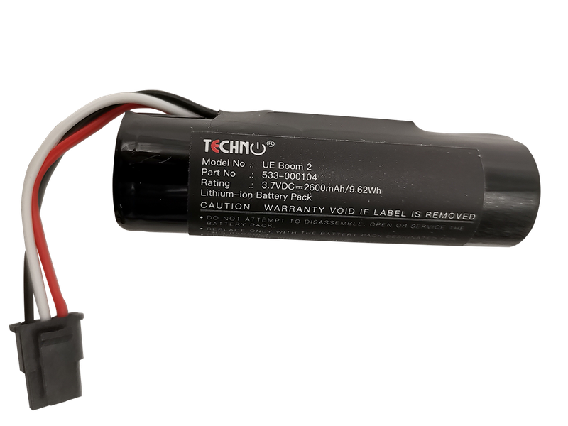 Techno 2600mAh Replacement Battery for UE Boom 2 , UE Ultimate