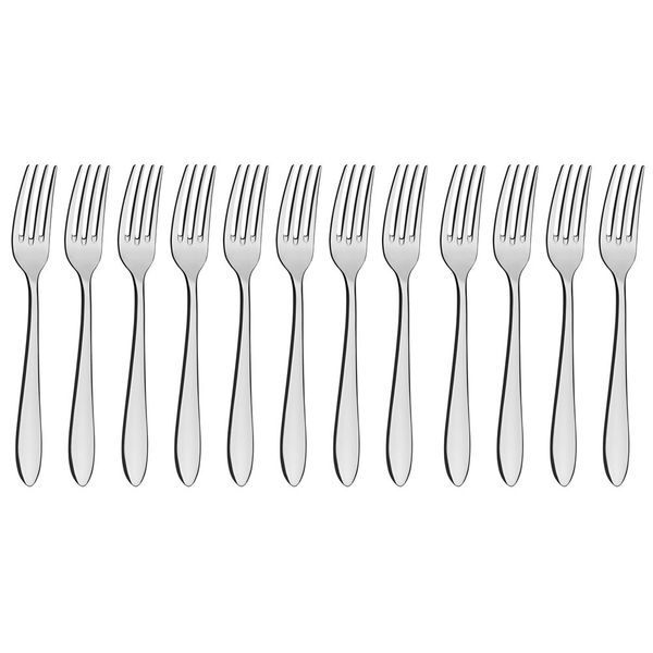 Tramontina 12 Piece Fish Fork Satri Range Stainless Steel Dishwasher Safe