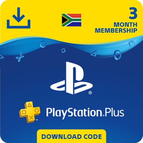 sony playstation plus 3 month subscription