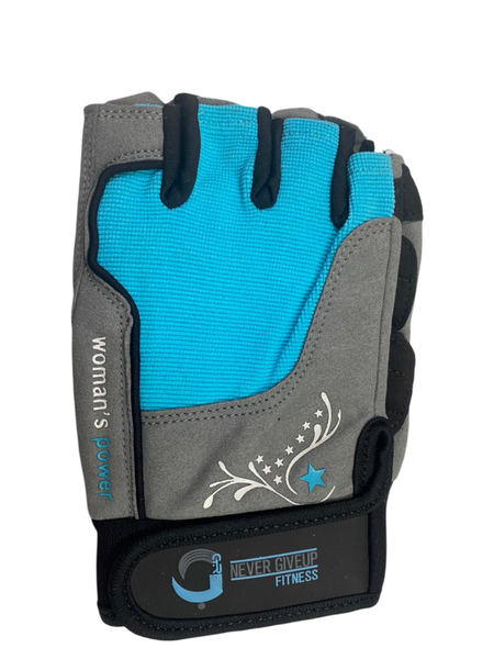 Amara Leather With Gel Padding - Blue image