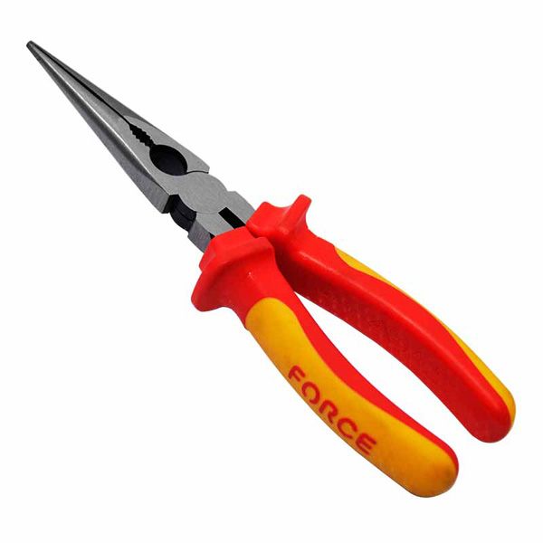 Force Insulated Long Nose Plier 200Mm
