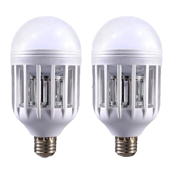 2 Pack 9W Led E27 Mosquito Repellent Lamp