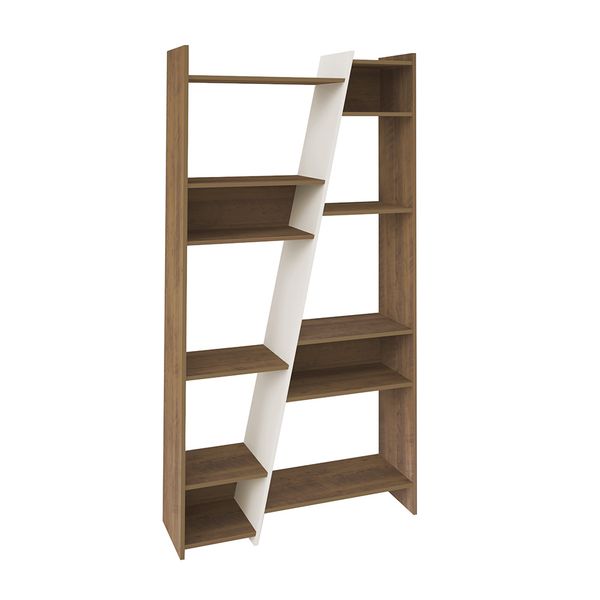 Zap Bookcase Pine–Off White