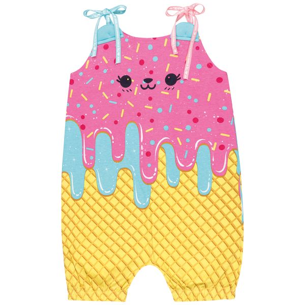 Girls Colourful Jumpsuit