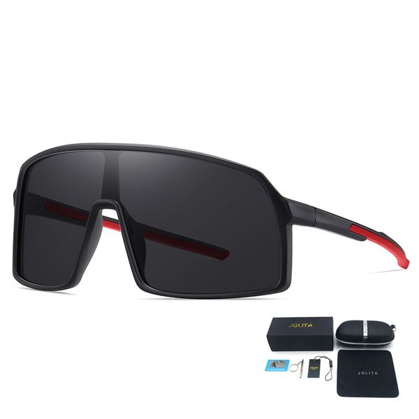 Jolita TR90 Polarized Sports Sunglasses Oversized Frame-3034