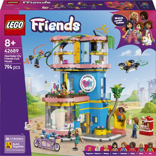 LEGO® Friends Heartlake City Friends Club House Toy 42689
