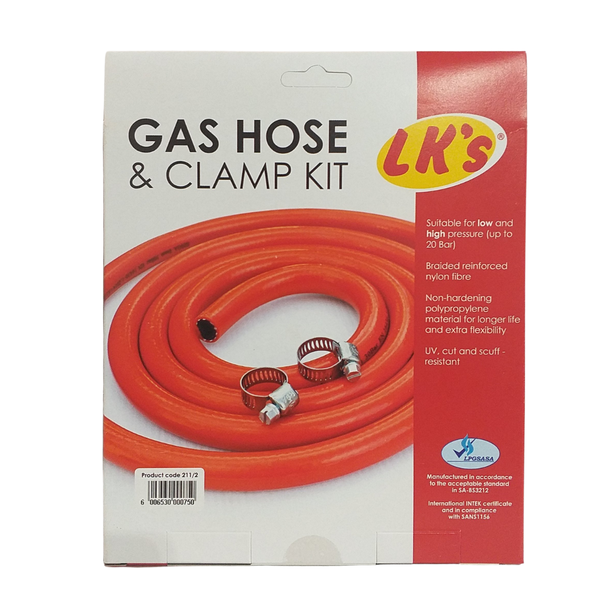 LK's Gas Hose &amp; Clamp Kit