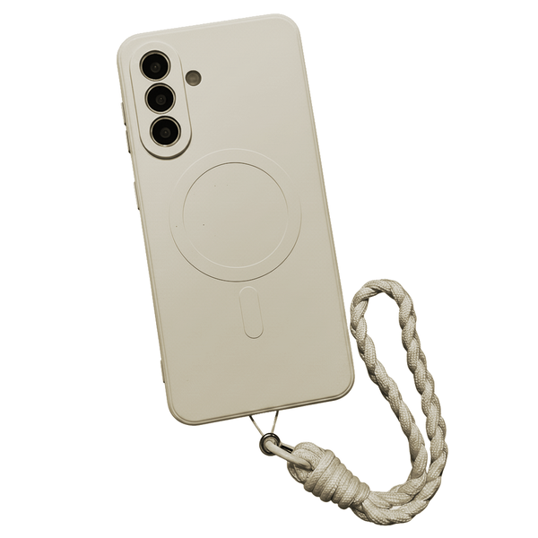 UGABUGA Silicone Magsafe Case with Strap Compatible with Samsung Galaxy A57