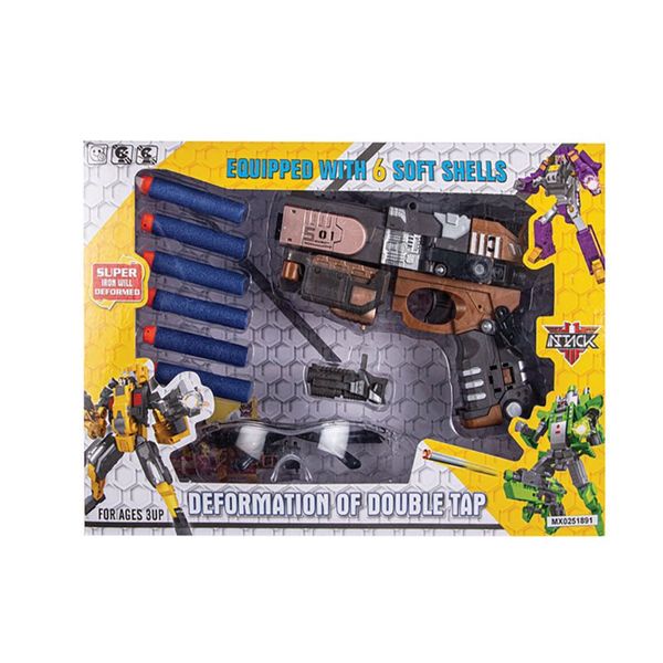 Bulk Pack x 1 Gun Transform With Foam Darts 20cm
