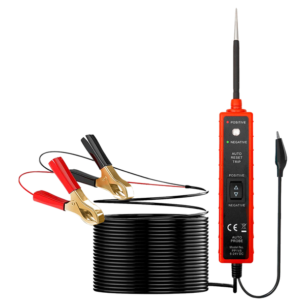 6-24V DC Electrical Check Lamp Power Circuit Tester With Flashlight - AG-28