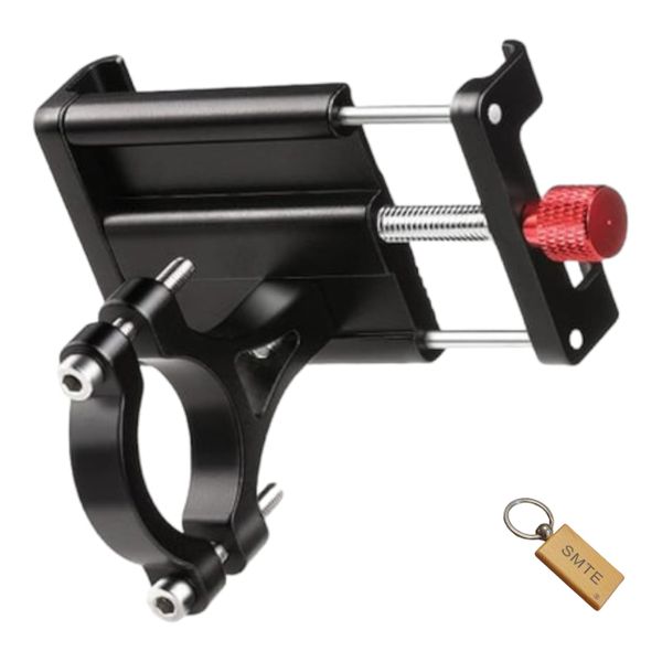 Secure Ride Black Bike Holder -DCA4 +Smte Keyring