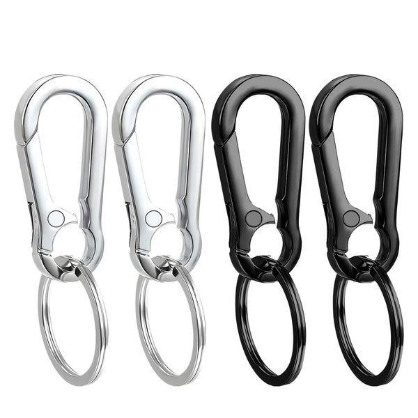 4-Pack Metal Keychains For Men &amp; Women