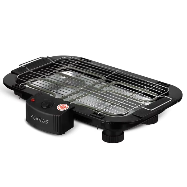 ACKILISS Black Healthy Electric Grill 2000W