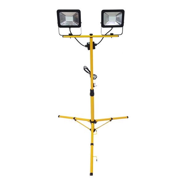 LED Floodlights with Stand 2 x 20 W