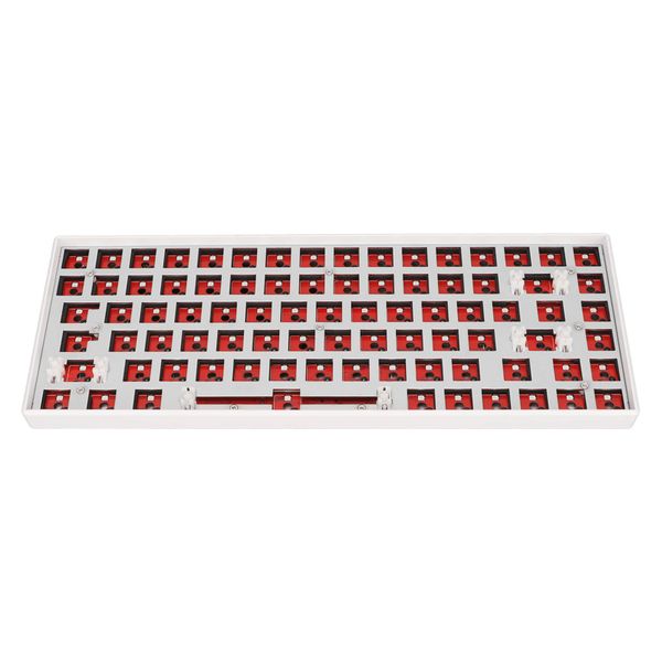 84-Key DIY Keyboard (White)