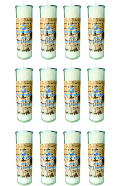 SoSolar 7-Day Glass Memorial Candles - 1 Box (12)