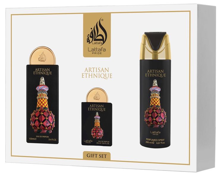 Artisan Ethnique Lattafa Perfumes for women and men Gift Set