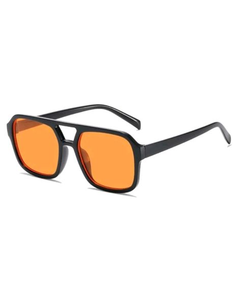 Fashionable Sunglasses With Orange Lenses