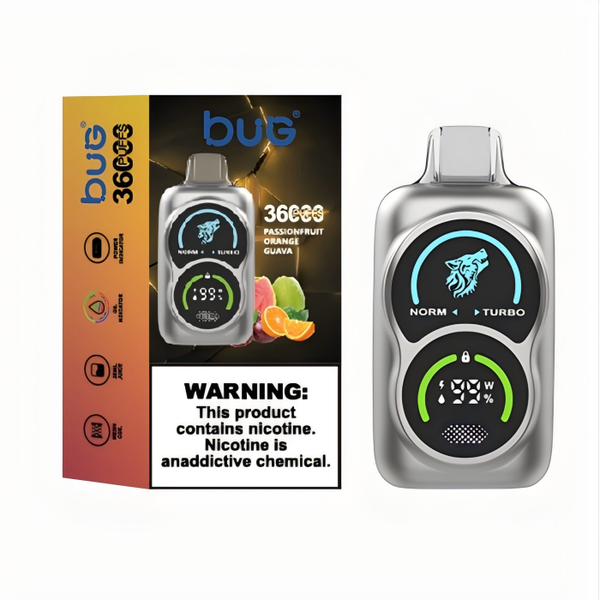 Wolf 36K Puffs Rechargeable Disposable