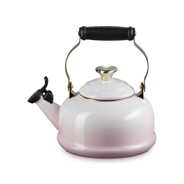 Le Creuset Whistling Teakettle Gold Heart Knob - 1.6L